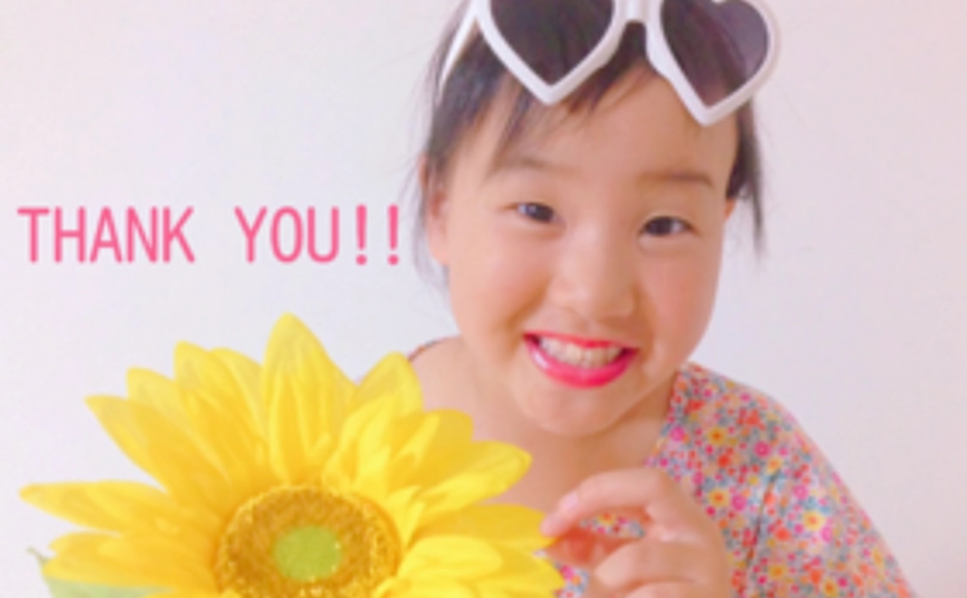 「脱毛症のお子様とご家族を応援！コース」サンクスレター