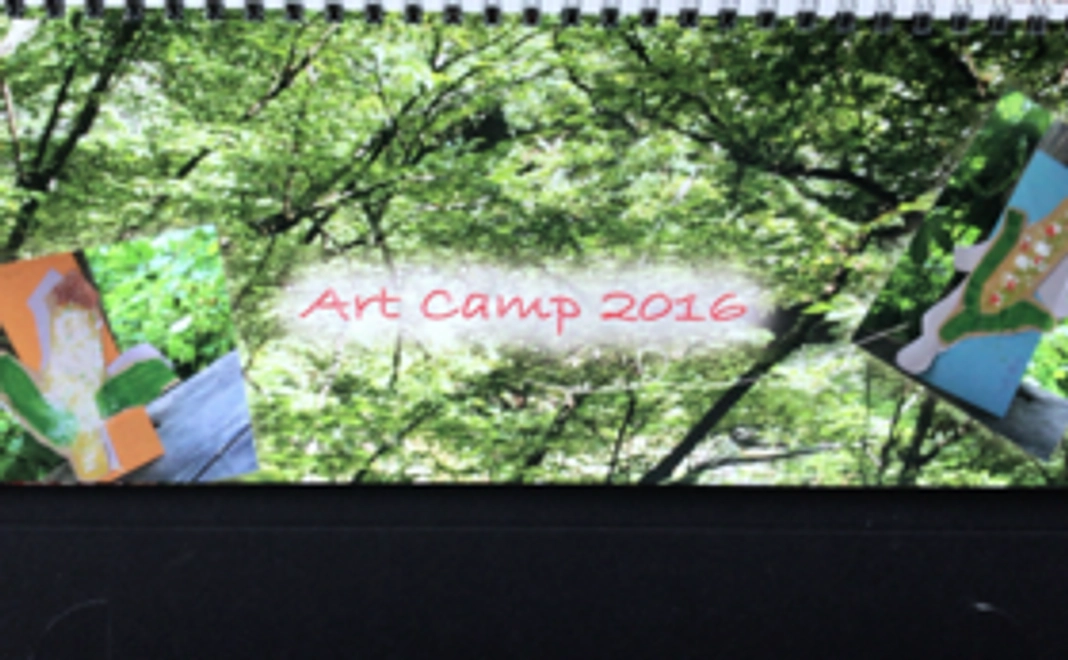サマーアートキャンプの写真カレンダー