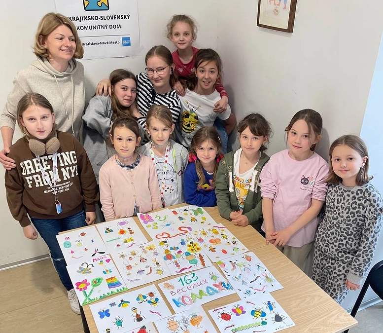 2023年1月よりスロバキアでの支援活動を始めています。