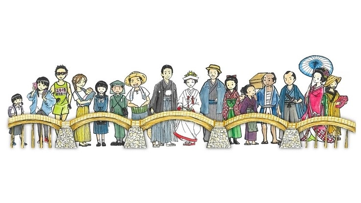 絵本『なあ~るほど錦帯橋きのう きょう あした』をみんなに届けたい