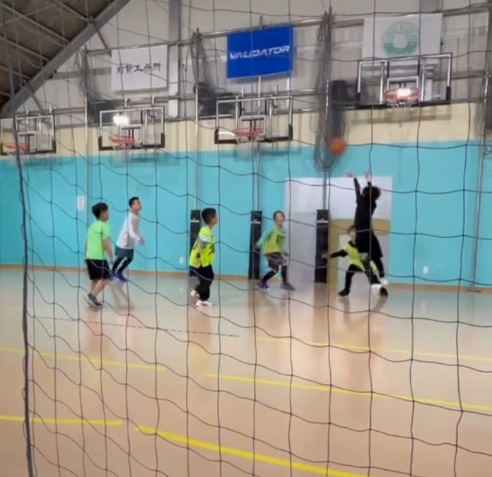 3月8日　小学生向け3on3開催⛹️‍♀️