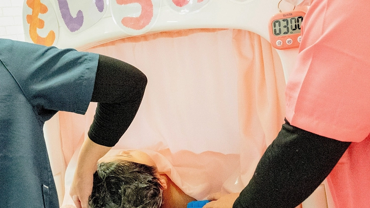 呼吸器のお子さんも安全に入浴できる放デイの存続支援