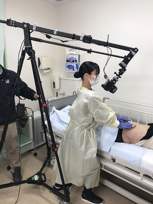 VRコンテンツ撮影風景（1月13日）