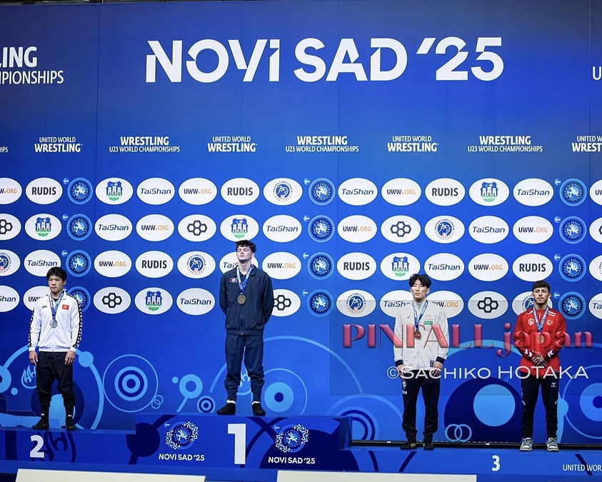 U23世界選手権3位でした。