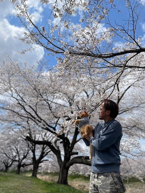 今年も一緒に桜を観ることが出来ました🌸