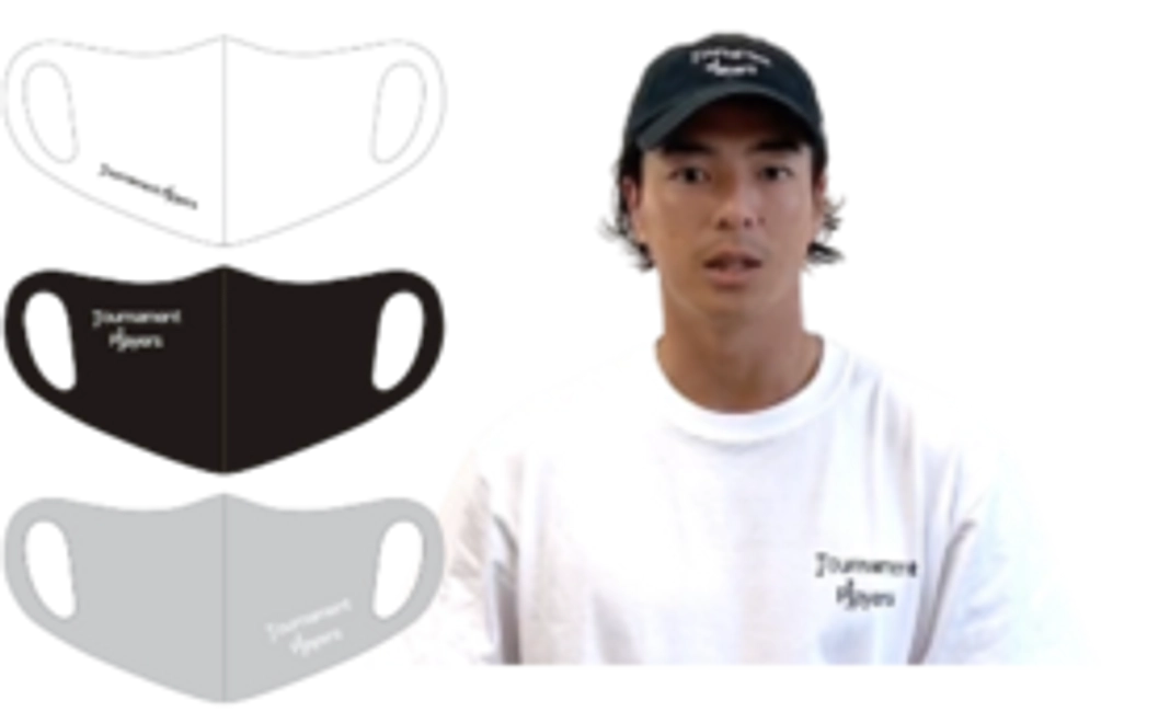 オリジナルマスク＋お礼動画