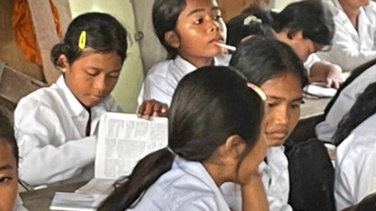 中学生になったハイナンちゃんを取材