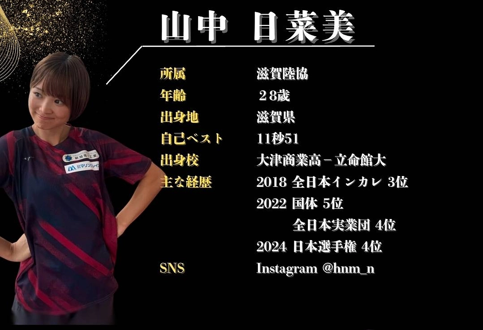 大会アンバサダー 1人目