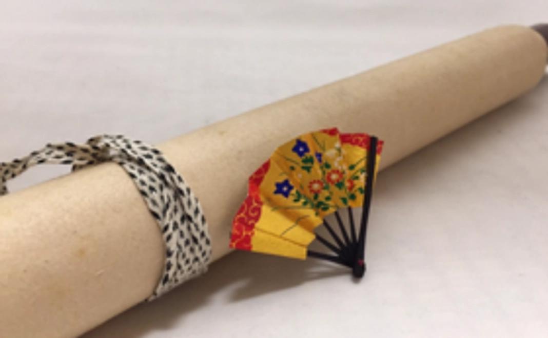 巻物+ミニ扇子コース