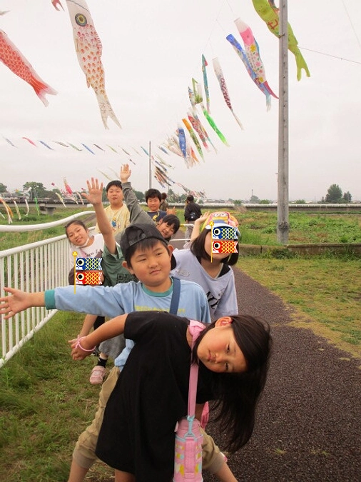 鯉のぼりを見てきました🎏