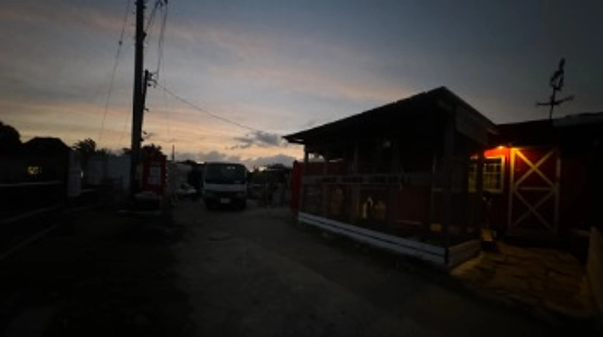 明日終了！第四目標は厩舎の照明設備！