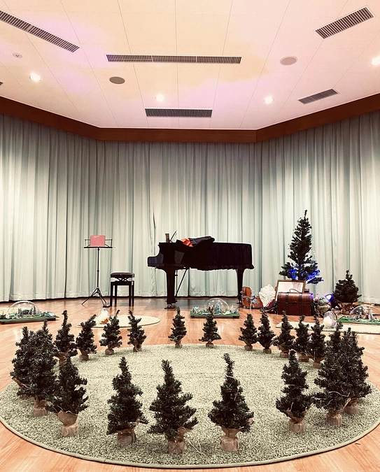 「森の空き地」最終リハーサル