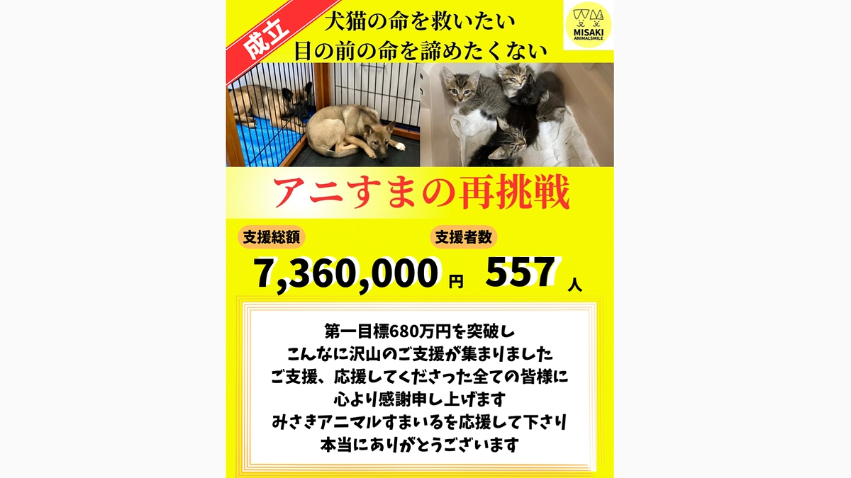 アニすまクラファン終了いたしました🌟‼️