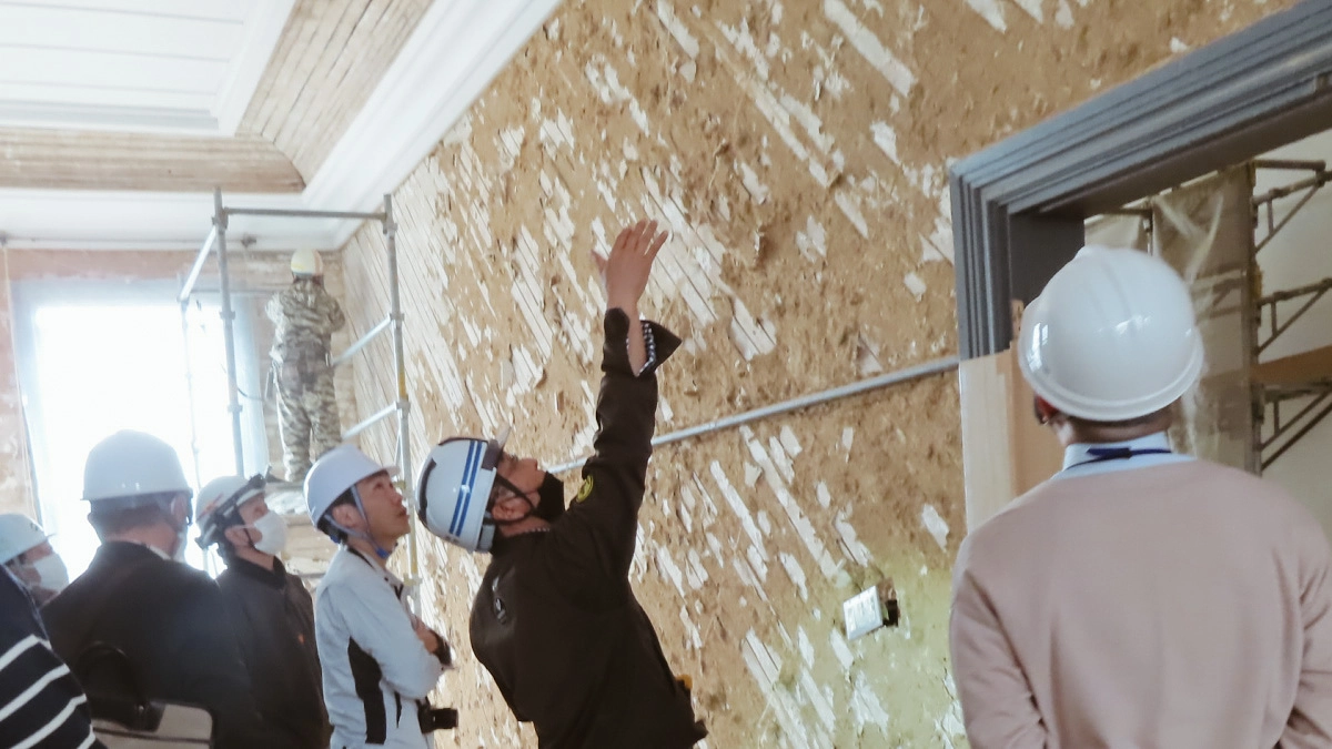 旧福島県尋常中学校本館／安積歴史博物館 3月8日（金）現況報告