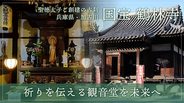 兵庫県加古川・国宝 鶴林寺｜祈りを伝える観音堂を未来へ のトップ画像