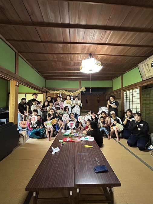 参集殿で自然保育のイベントが開催されました