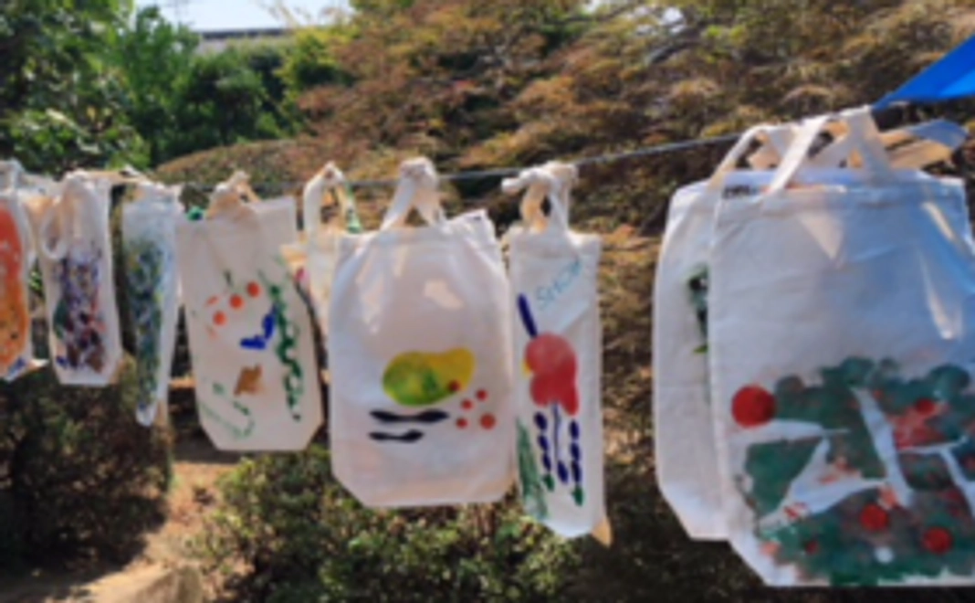 臨床美術 彩球「五感でアート」体験券1枚orオリジナルエコバック