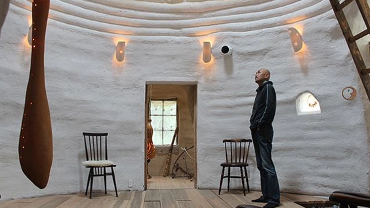 バリ島にてモザイク装飾を施したアースバックハウスを作りたい！