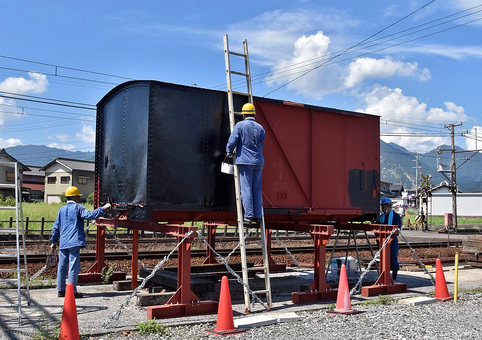 「関西鉄道鉄製有蓋車復元プロジェクト」進捗