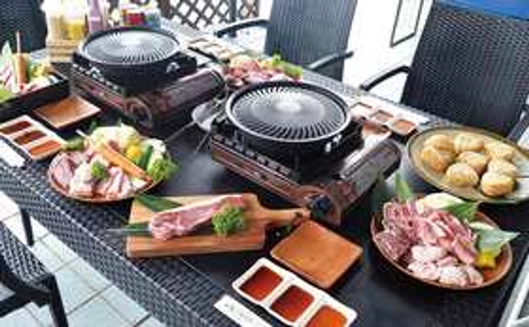 きびプラザで手ぶらでBBQ（大人1名様分）基本セット