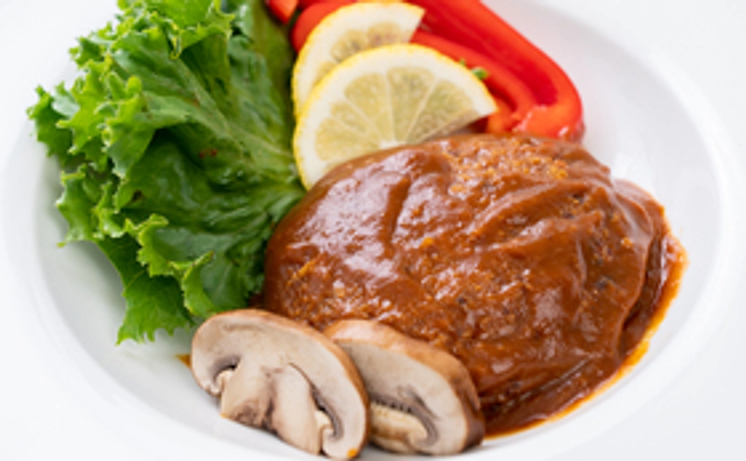 GRANDEミートハンバーグを３食分＆ありがとうメールを送ります。