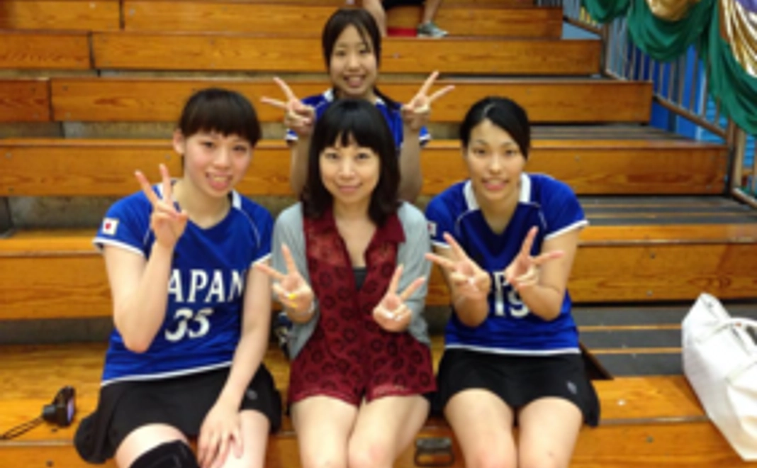 コーフボール日本代表の背中を押す！