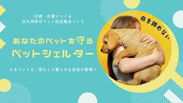 北九州市にペット防災拠点を！災害から命を守る仕組みづくり のトップ画像