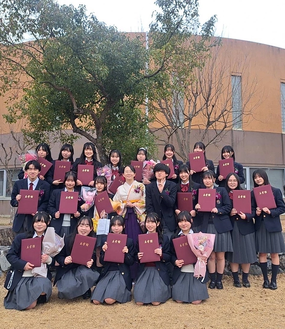 高校卒業式が行われました！