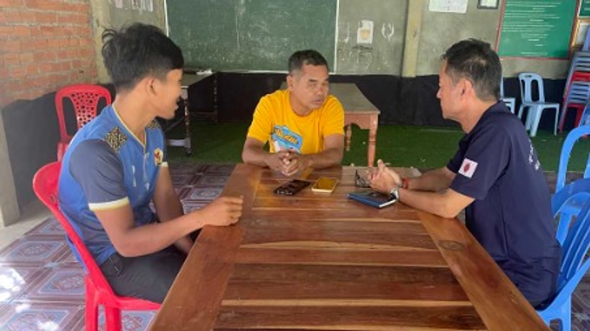 本プロジェクトは、日本カンボジア両国の共同プロジェクトです。