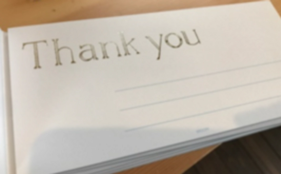 お礼のメール&定期演奏会の招待券1枚