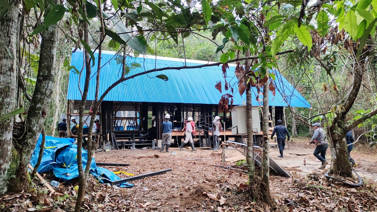 3/15 文化センターの建設が完了