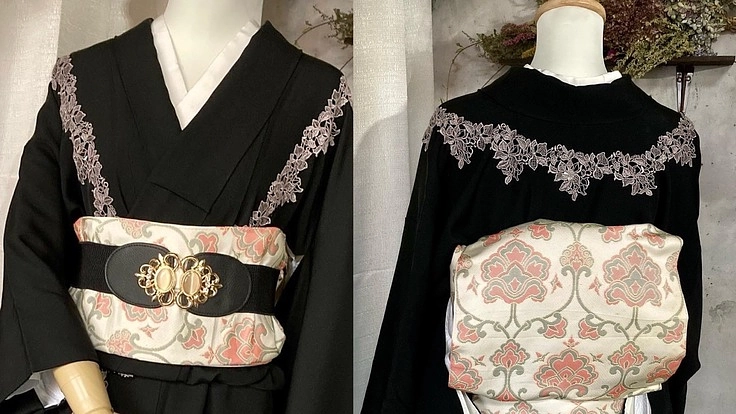 古き良き伝統、着物でサステナブル！古い着物や喪服をお洒落変身♪