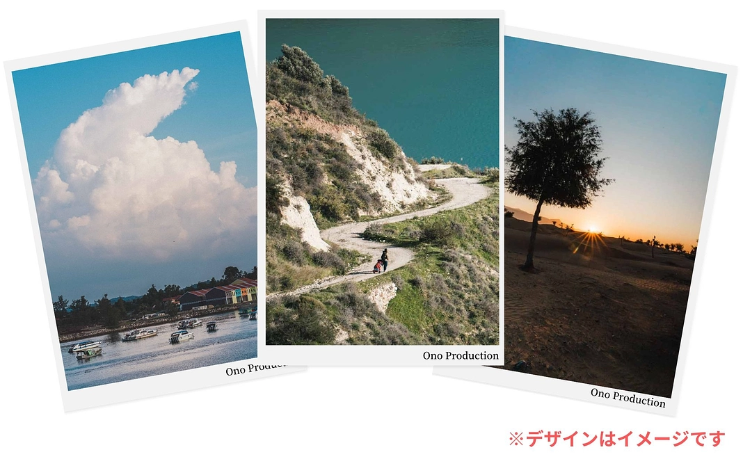 2. ポストカード3枚 + お礼のポストカード（限定品）