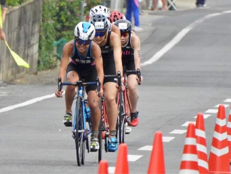 沢田愛里さん出場報告　10月8日かごしま国体　トライアスロン
