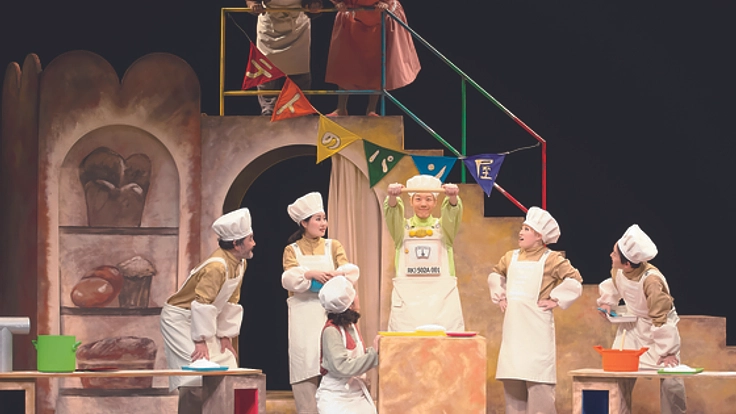 幼児から楽しめるオペラに、関西に避難している親子を招待したい