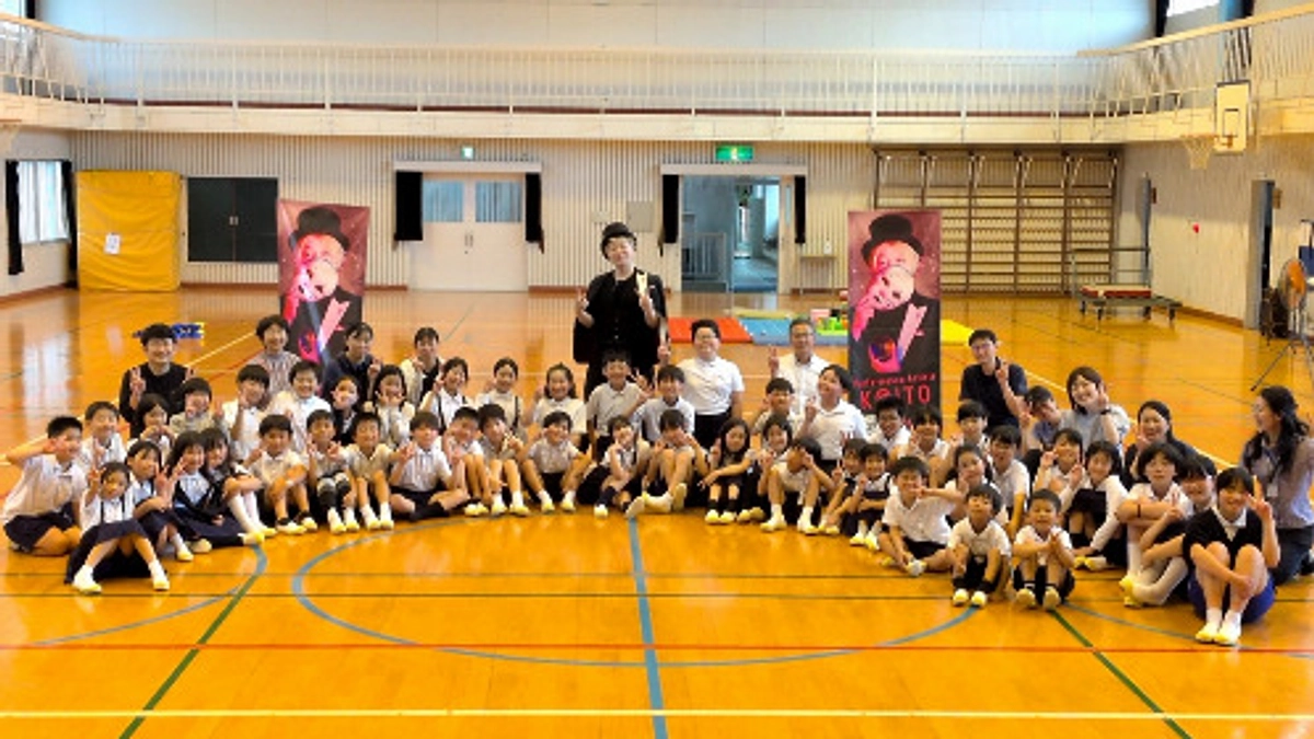 今年度3校目、伊佐市立本城小学校で鑑賞＆体験プログラムが行われました！