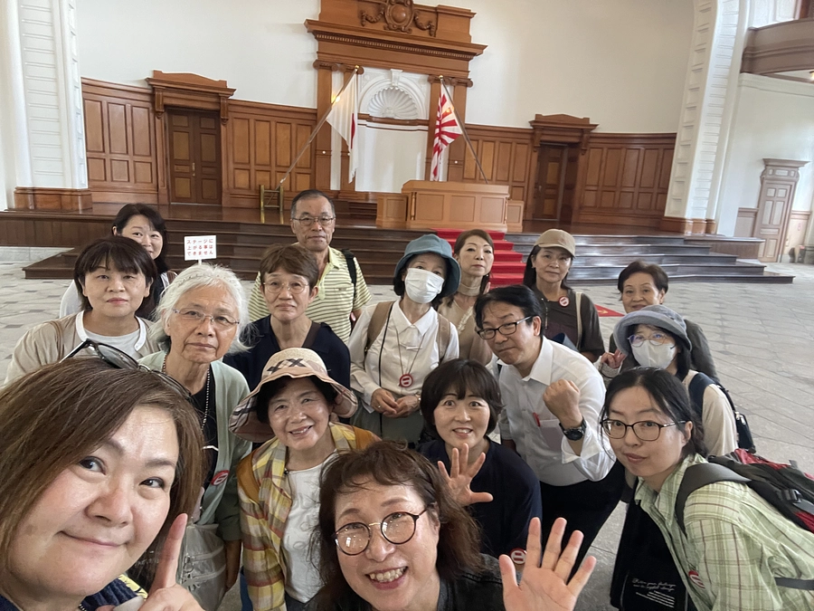 リターンの海軍ツアーandランチ会