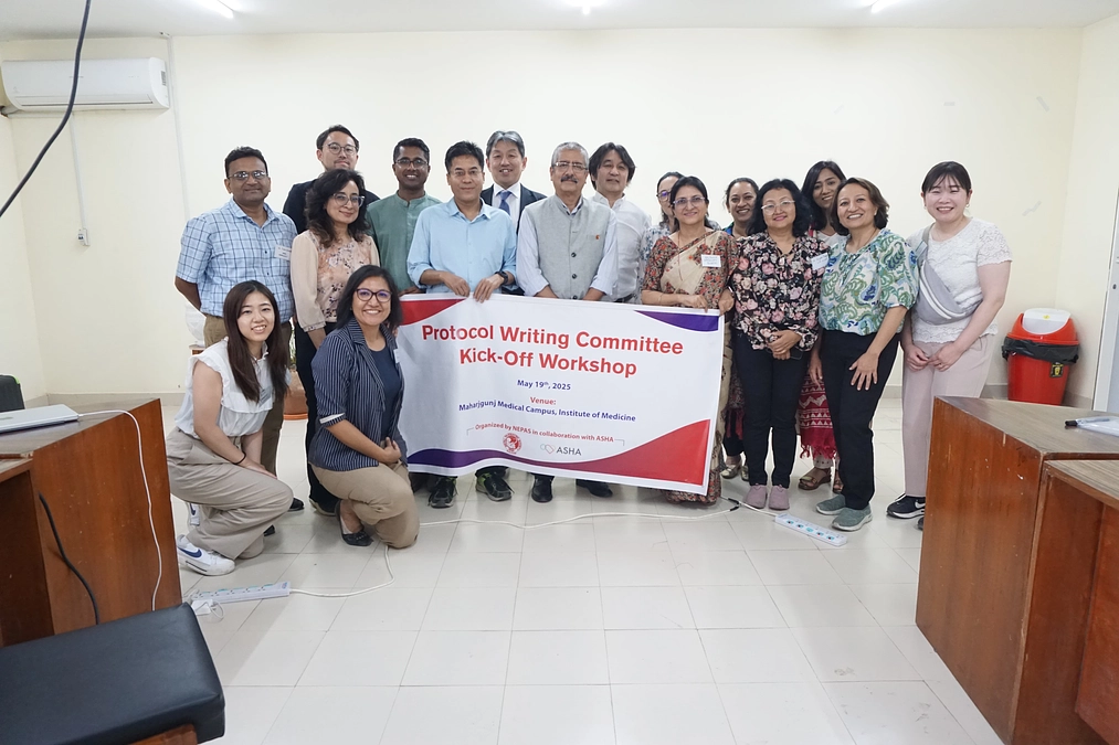 カトマンズにて、ネパール版・新生児蘇生法プロトコル策定キックオフミーティングを開催しました！