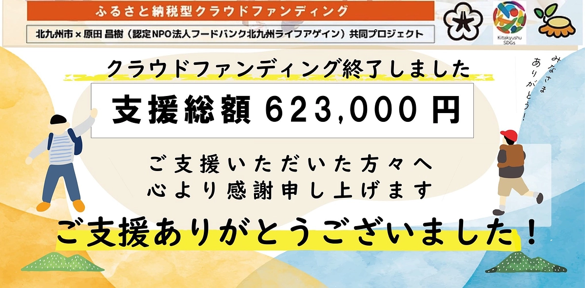 ご支援ありがとうございました！