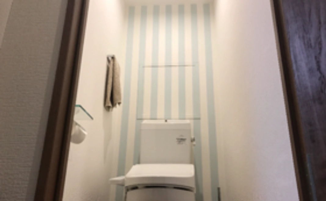 トイレ背面プラン