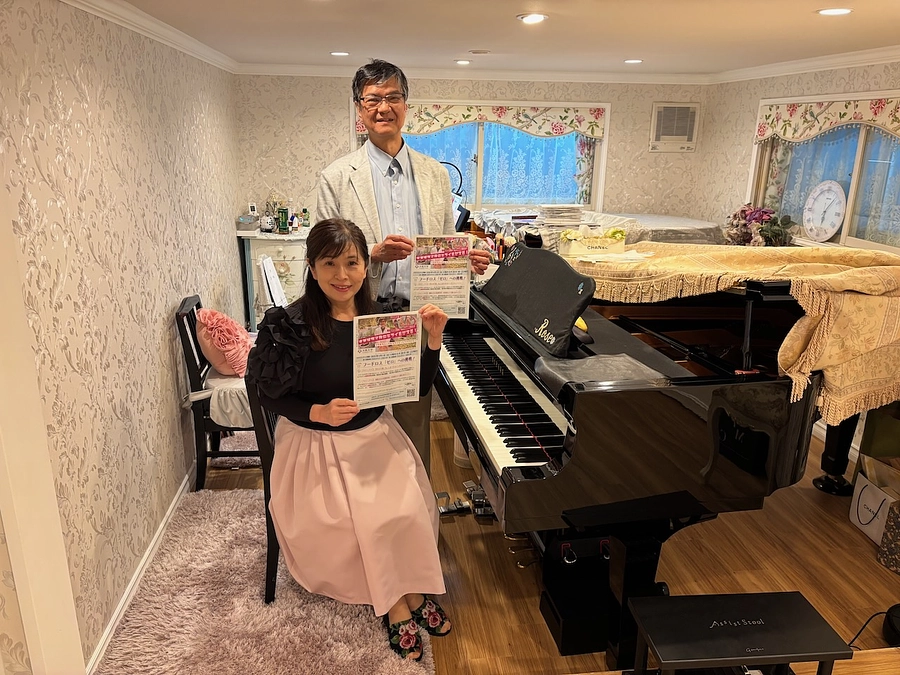 ローズピアノスクール 主宰の岩本智子先生から応援メッセージをいただきました