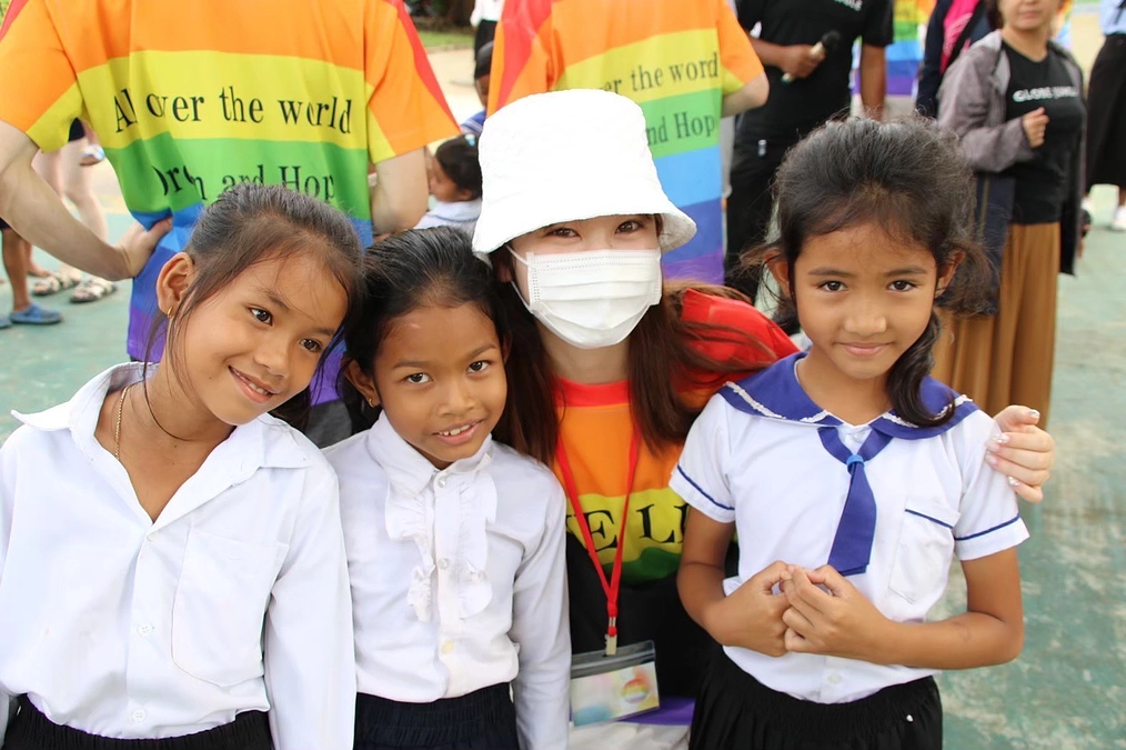 【サマキー小学校の新校舎建設に向けて】   9代目 広報局　阿部真子