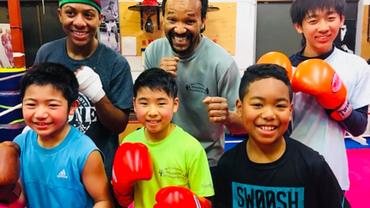 リック吉村の挑戦！プロジム化しチャンピオンベルトを子ども達に