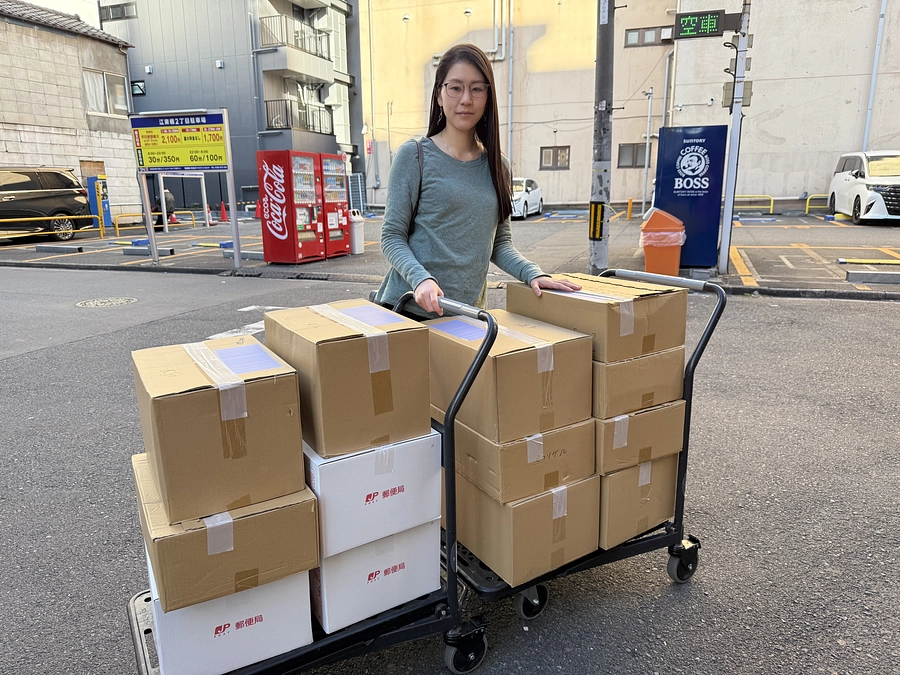 本日8,500部のウイグル証言漫画を日本全国に発送しました！