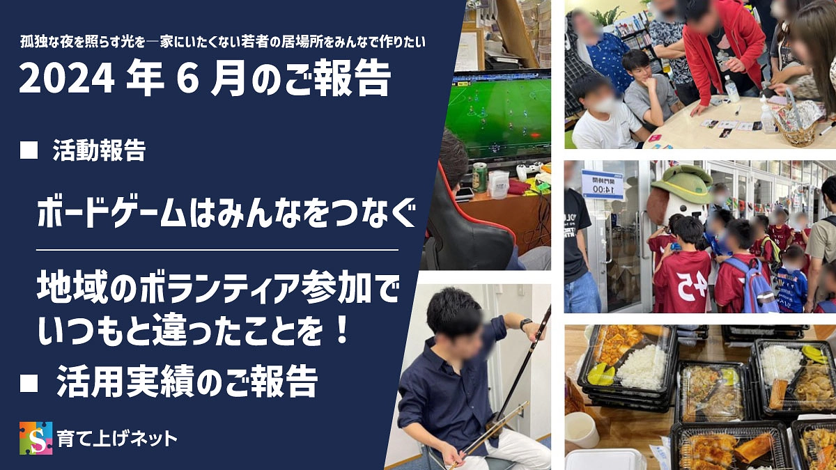 【報告】24年6月の活動状況