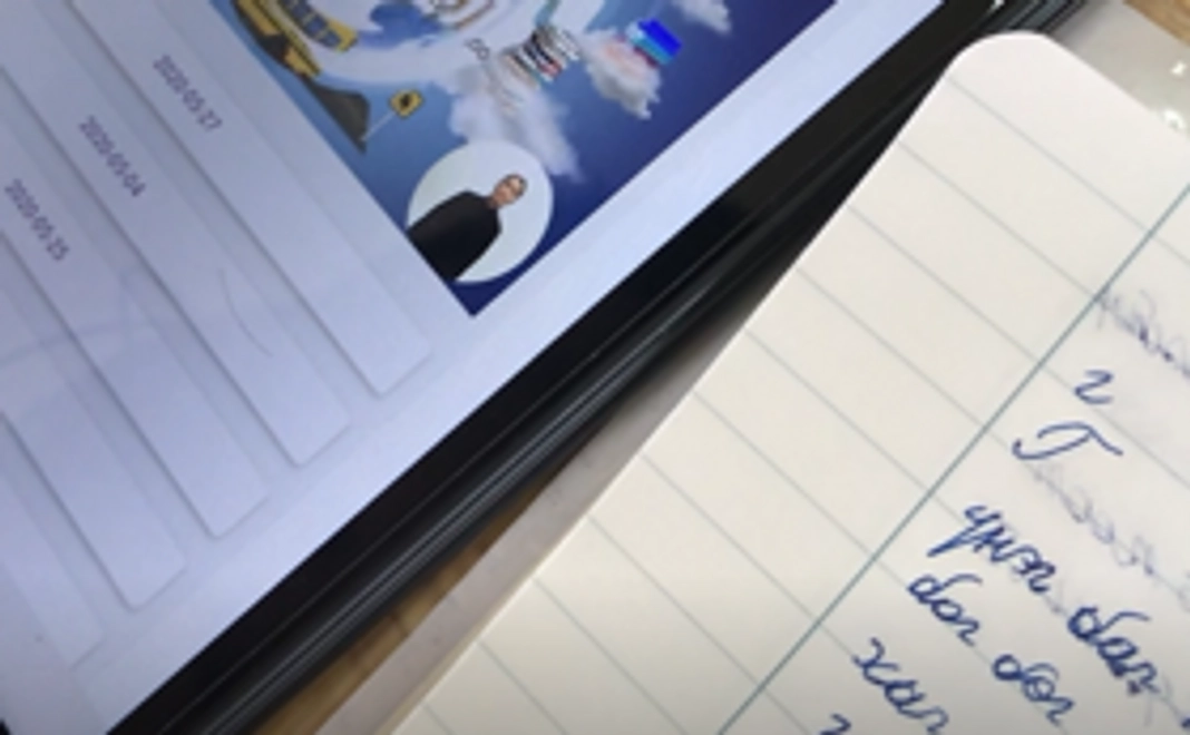 子供たちからのサンクスレター