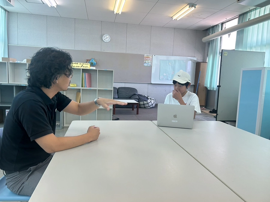 8月28日活動報告　学校に協力依頼に行きました