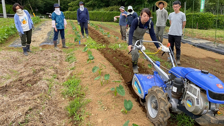 安全・安心な食べ物と大地を守る人づくりのために~研修用農業機械購入