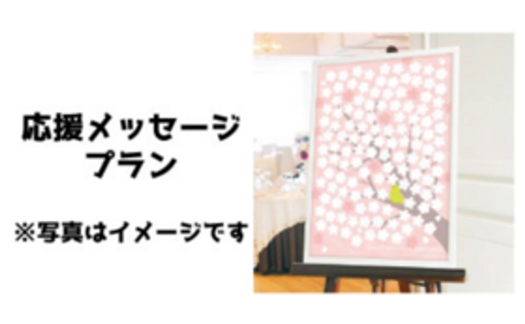 応援メッセージプラン