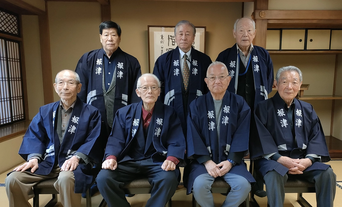 根津神社氏子総代一同様から応援メッセージをいただきました